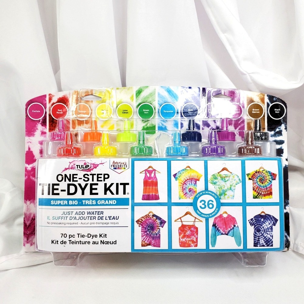 Tulip One-Step Tie-Dye Kit 70-Piece Super Big No Presoaking Required - Picture 3 of 11